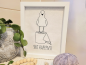 Preview: Möwe auf Klorolle - redwork Stickdatei